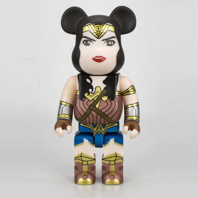 DC Wonder Woman and Bear Figurine Model Collectibles