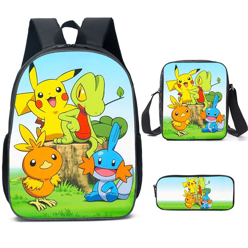 Pokemon Backpack school bag for Student