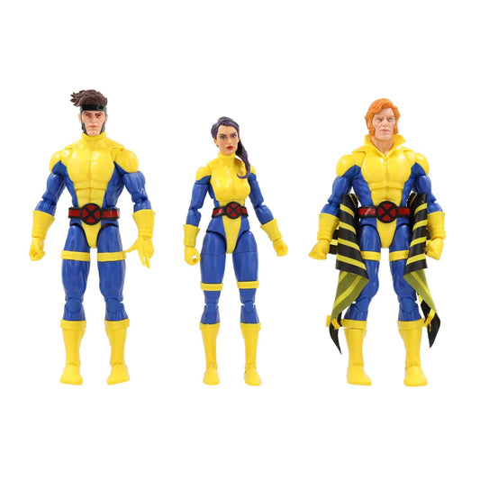 Marvel Legends Series: Marvel ~ s Banshee Gambit & Psylocke X-Men 60th Anniversary Marvel Action Figure Set 6-Inch Action Figures (F7023)