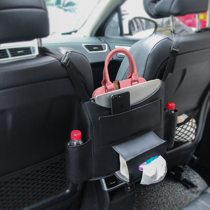 Car Seat Back Storage Organizer with Cup and Phone Holder 26x40cm