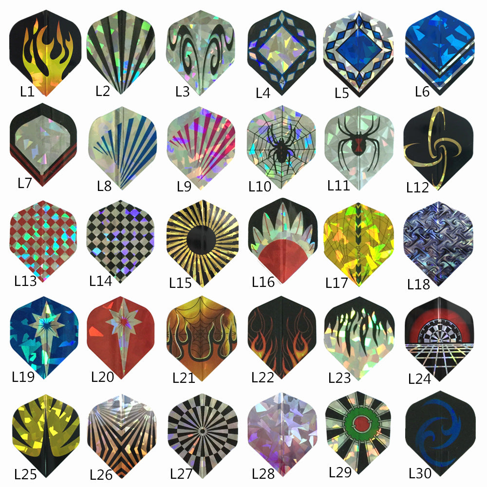 GOODARTS Knight Darts PET Laser Reflective Wings