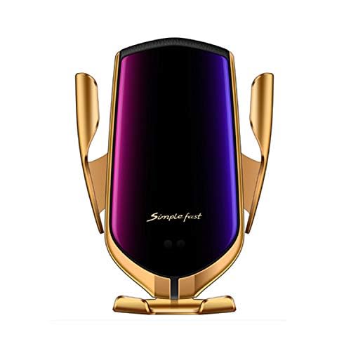 Car Wireless Charger (Gold): Wireless Car Charger Phone Mount - Power Up and Stay Connected on The Go!