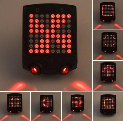 Bicycle bike Warning Safety Light Turn Signal Riding Accessories