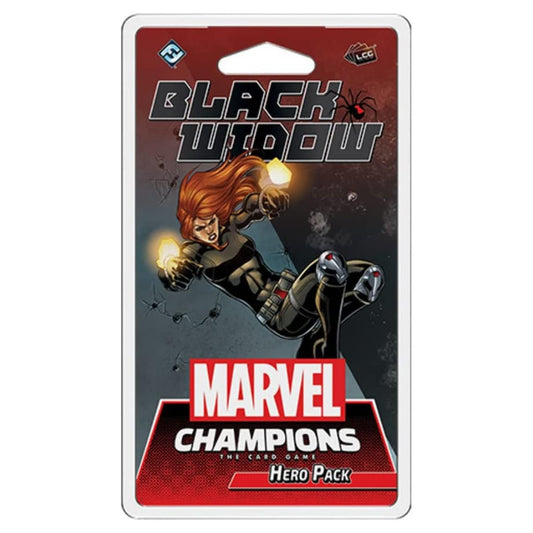 Marvel Champions The Card Game Black Widow HERO PACK - Superhero Strategy Game Cooperative Game for Kids and Adults Ages 14+ 1-4 Players 45-90 Minute Playtime Made by Fantasy Flight Games