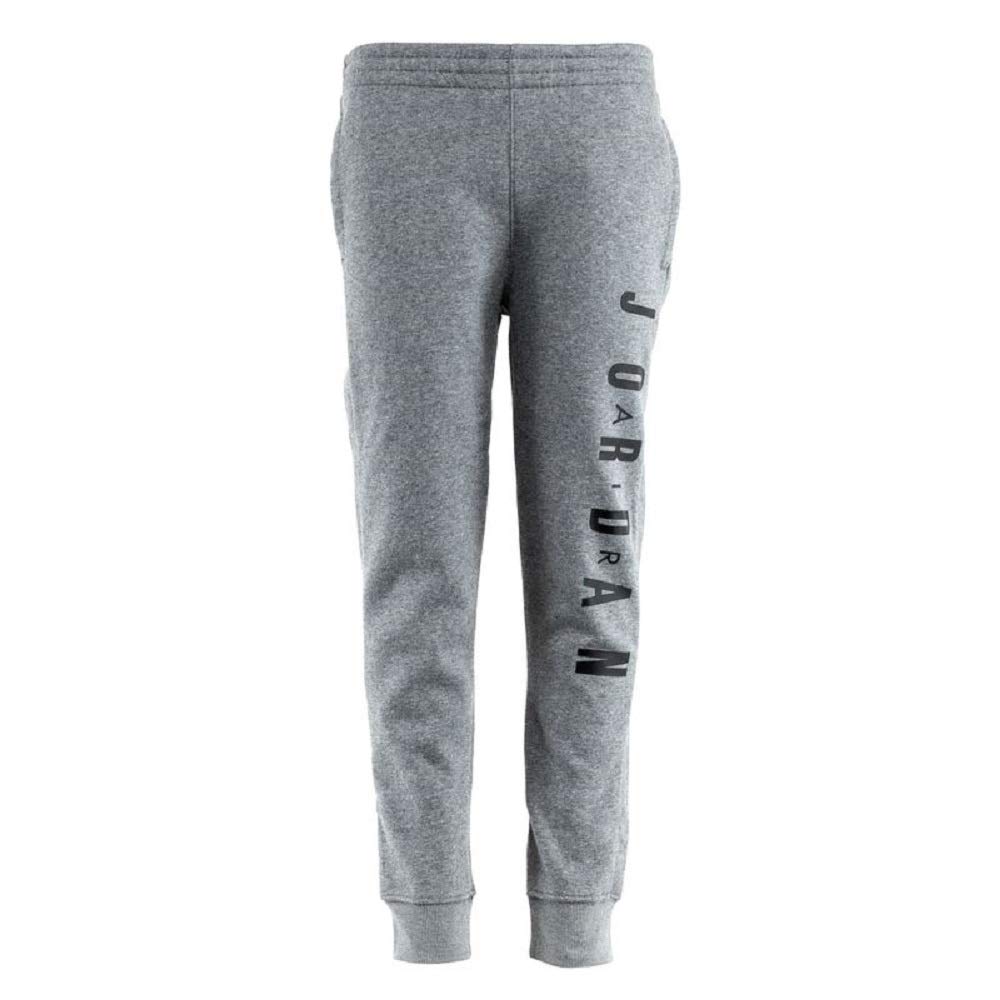 Nike Air Jordan Fleece Boys Jogger Pants (8-10 Yrs) Carbon Heather Size S