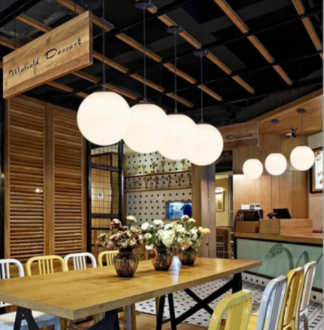 Modern Spherical Single-Head Chandelier light 220v