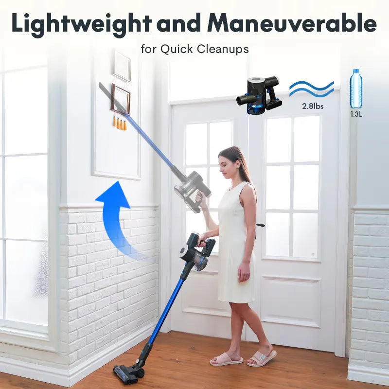 Cordless Vacuum Cleaner 200w 35mins usage with accessories
