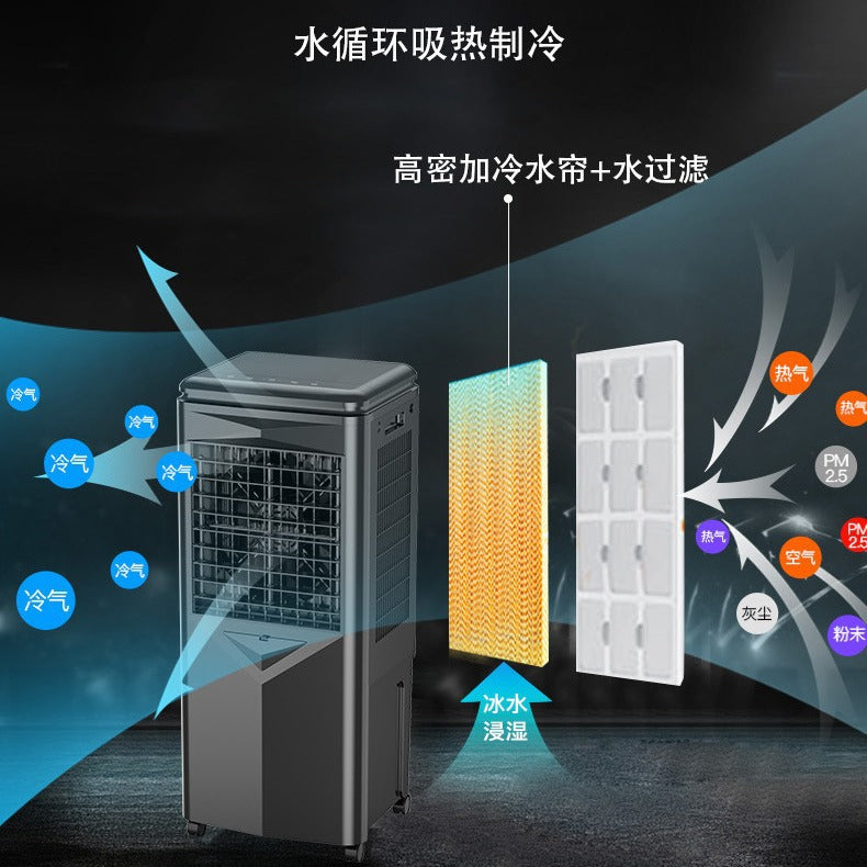 New Solar DC Charging Outdoor Portable Air Cooler