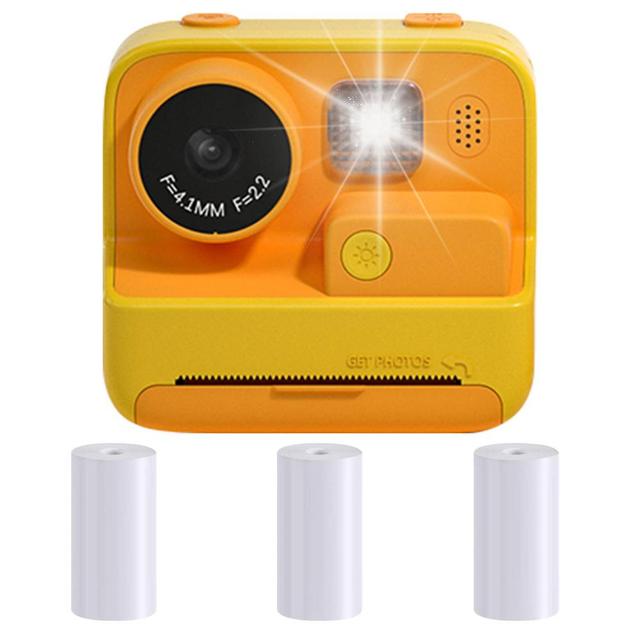 Children's HD 1080p Instant Camera with Printing Paper