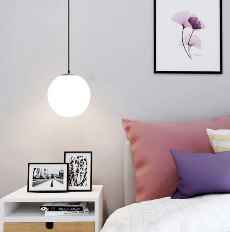 Modern Spherical Single-Head Chandelier light 220v