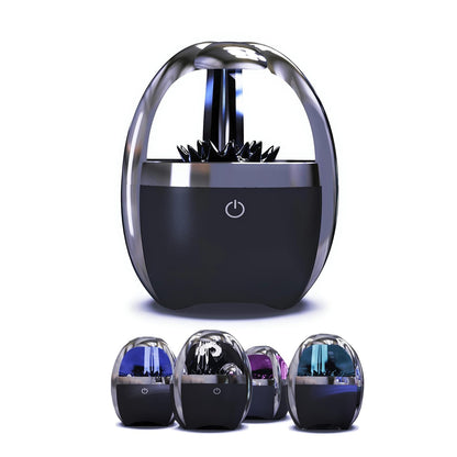 Dancing Ferrofluid Speaker Bluetooth 5.0 Wireless Speaker with Music Rhythm Magnetic Fluid Speaker Ferrofluid Display Lamp Magnet Liquid Toy Desktop Decor