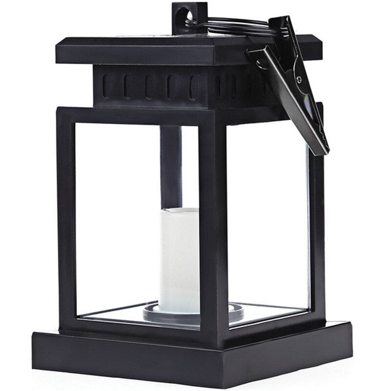 Upgraded Outdoor Solar LED Candle Light with Flicker