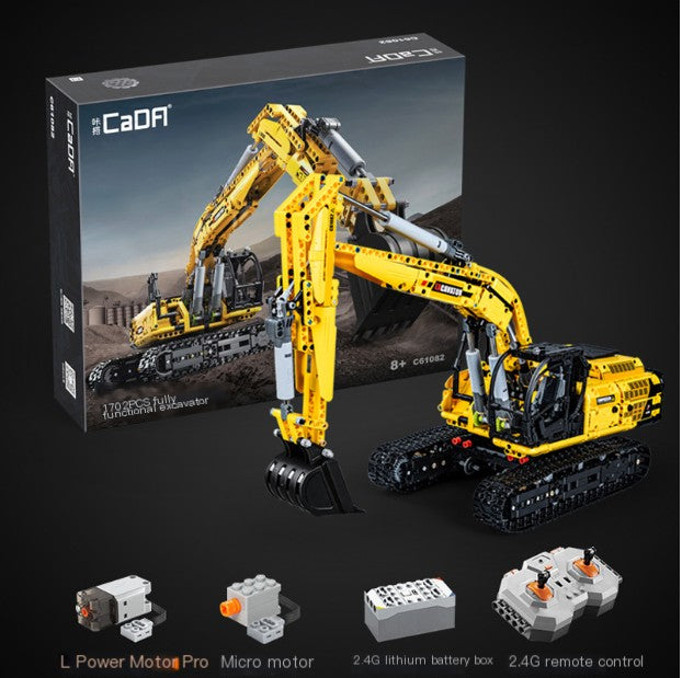 Tech Mechanical Series Remote Control Excavator Toy