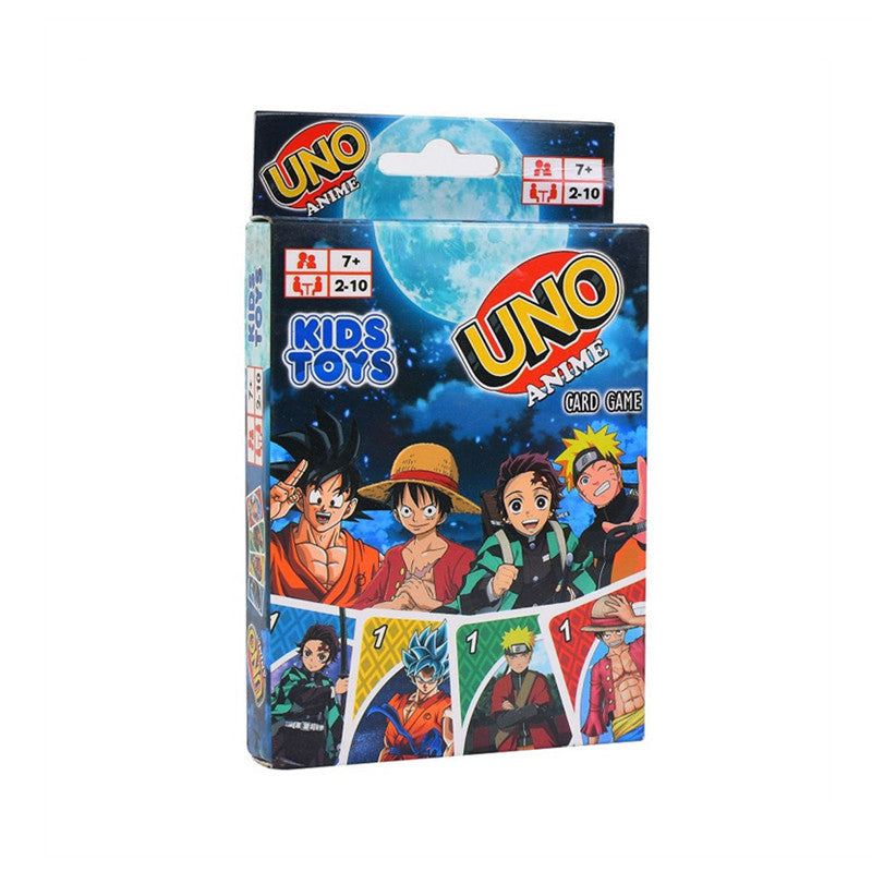 Cross-Border Anime UNO Cards - Pokemon One Piece, Dragon Ball, Harry Potter