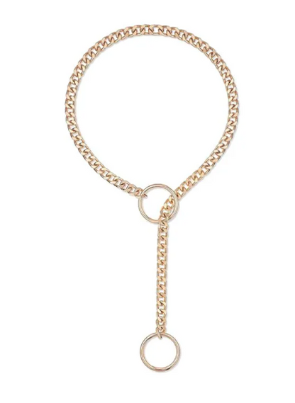 Retro Punk Metal Chain Necklace Couple birthday valentine romance gift