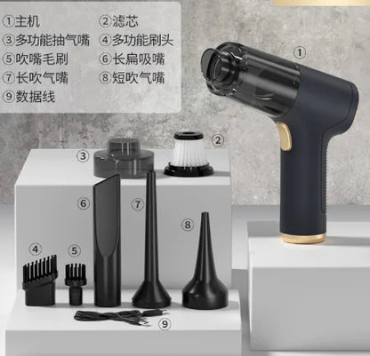 PowerClean 98000PA Car mini vacuum cleaner 98000pa