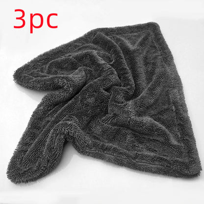 Microfiber Car Wash Towel cleaning 3 pieces