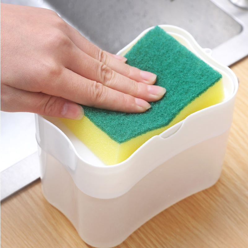 Automatic Liquid Soap Dispenser & Kitchen Organizer Gadget