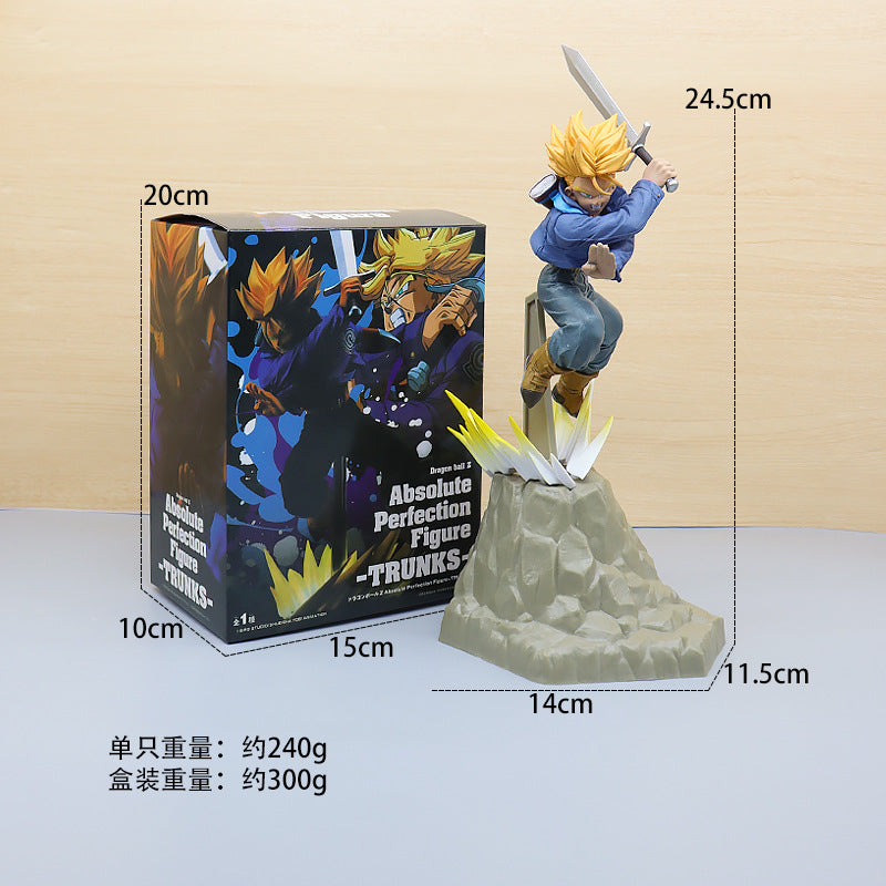 Dragon Ball Super Saiyan Action Figures - Goku & Vegeta