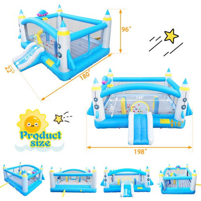 Inflatable Bouncers For Children KID BABY 198 x 180 INCHES Indoor outdoor use