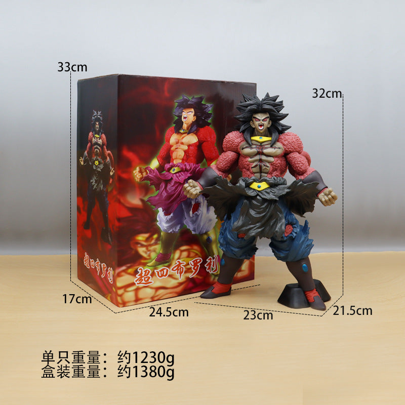 Dragon Ball Super Saiyan Action Figures - Goku & Vegeta