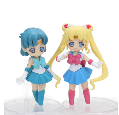 Salon Moon Anime Figurine Display Piece