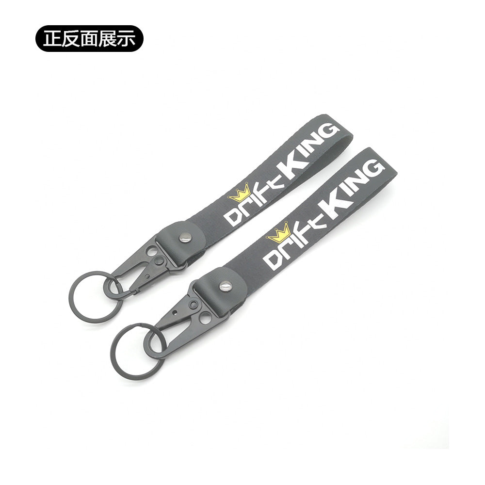 JDM Culture Keychain Wrist Strap with Digital Print 19.5cm x 2.5cm