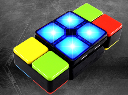 Versatile Music Tetris Cube Game