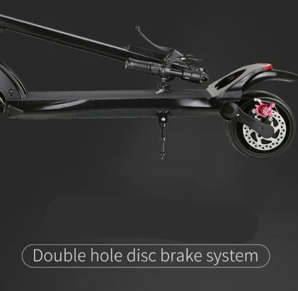 electric Dual motor 48v 13ah 500W Folding Scooter 30mph 50miles range