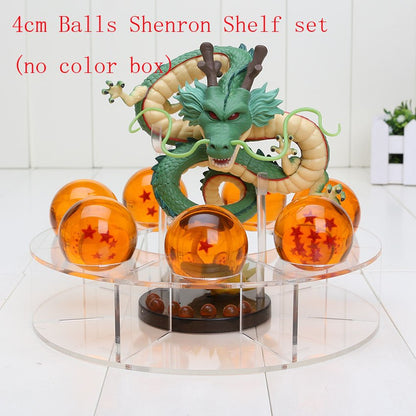 Dragon Ball Crystal Ball Stand with Shenron Figure Set