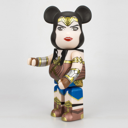 DC Wonder Woman and Bear Figurine Model Collectibles