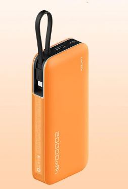 20000 MA  Fast Charge Power Bank 74Wh Type-C USB-A DUAL OUTPUT