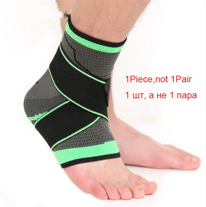 Sports Ankle Support Brace for Running Basketball Mountaineering Compression Sleeve Injury Prevention