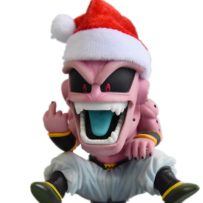 Dragon Ball Frieza Figure with Christmas Hat