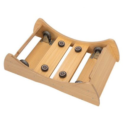 Wooden Cat Running Wheels 31.5" L x 16.3" W x 34.3" H