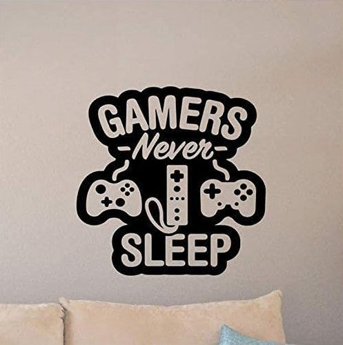 GAMERS Wall Decal for Living Room and Bedroom Decor