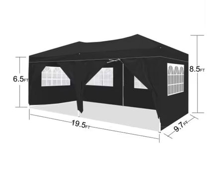 Party Folding Tent car tent 10x20ft waterproof UV protection