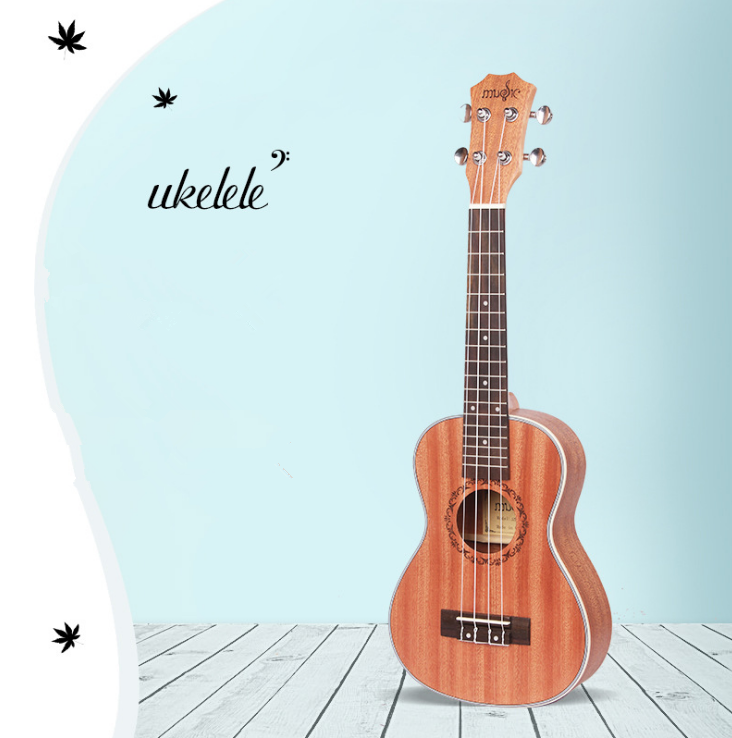 Ukulele 21/23/26 Inch Small Guitar with Four Strings