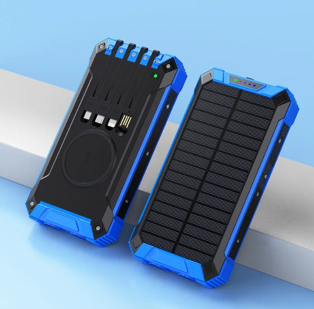 Solar Charge Wireless Power Bank 10000mah / up