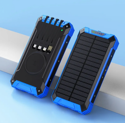 Solar Charge Wireless Power Bank 10000mah / up