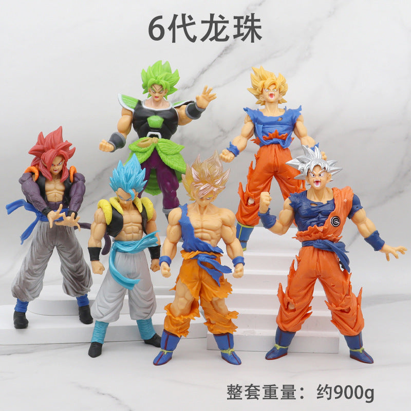 Dragon Ball Super Saiyan Action Figures - Goku & Vegeta