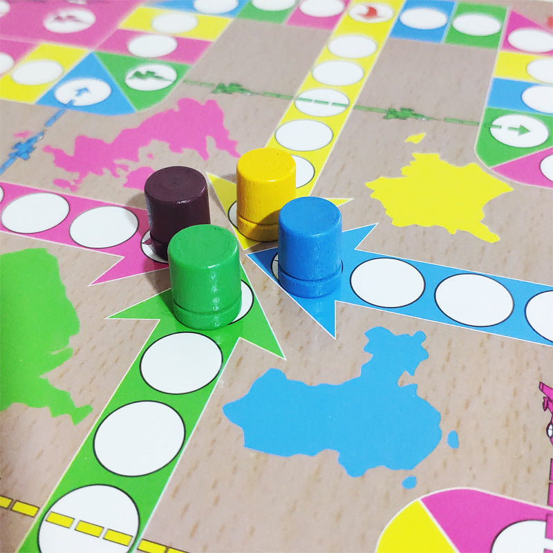 Multifunctional Educational Game Set for Kids Pentoko Flying Chess