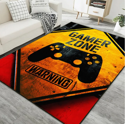 Game Controller Printed Living Room Carpet 40x60 cm