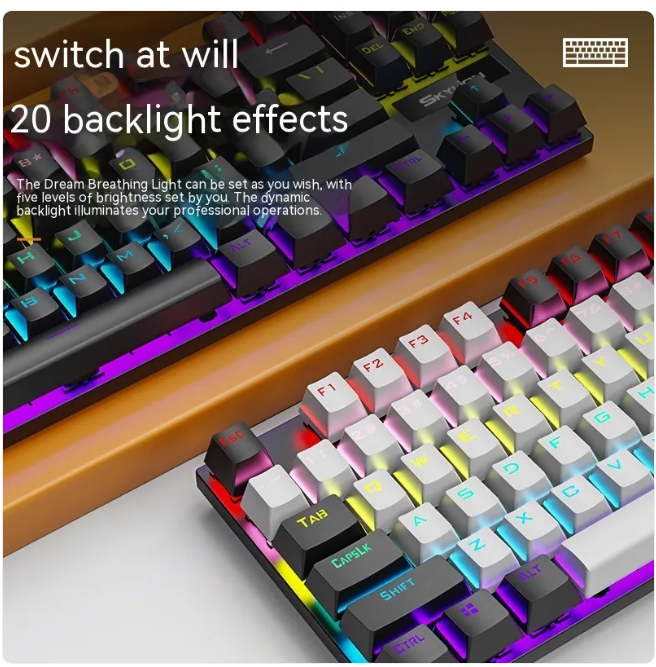 K87 Mechanical Wired RGB Keyboard