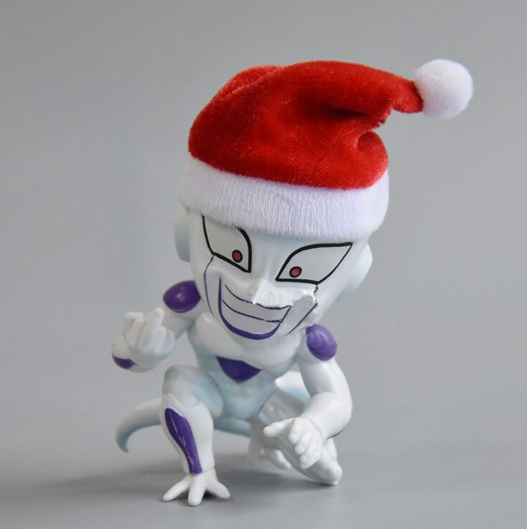 Dragon Ball Frieza Figure with Christmas Hat