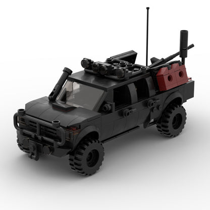 LEGO-Compatible Special Forces Combat Vehicle Toy 262pcs