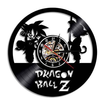 3D Creative Vinyl Clock - Dragon Ball Goku Wall Decor