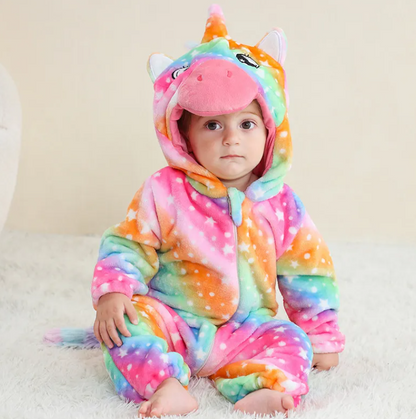 Cartoon baby newborn One-piece Pajama