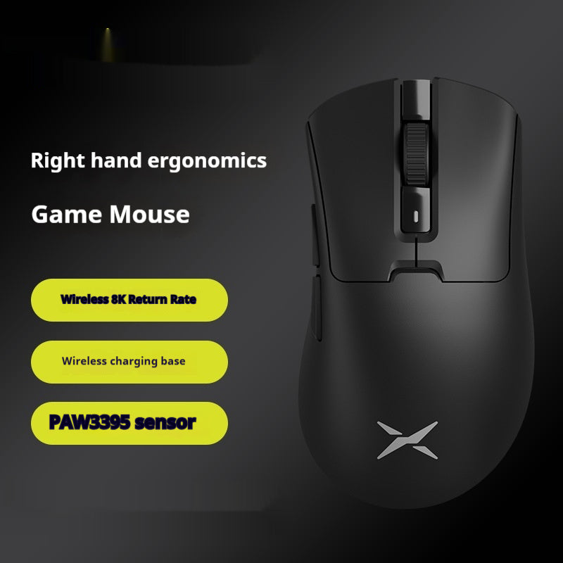 M900 Pro Wireless Gaming Mouse with charging dock 8K polling rate 3395 sensor