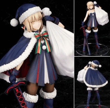 GERMBI FATE / GRAND Order Rider ALTRIA PENDRAGON Santa Anime Figurine Display Piece